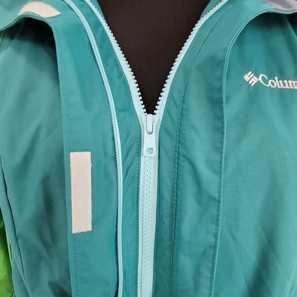 COLUMBIA Womans Powderhouse Jacket Emerald Size XS - Picture 7 of 16